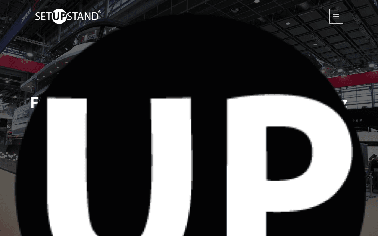 Setup Stand web sitesi ekran görüntüsü